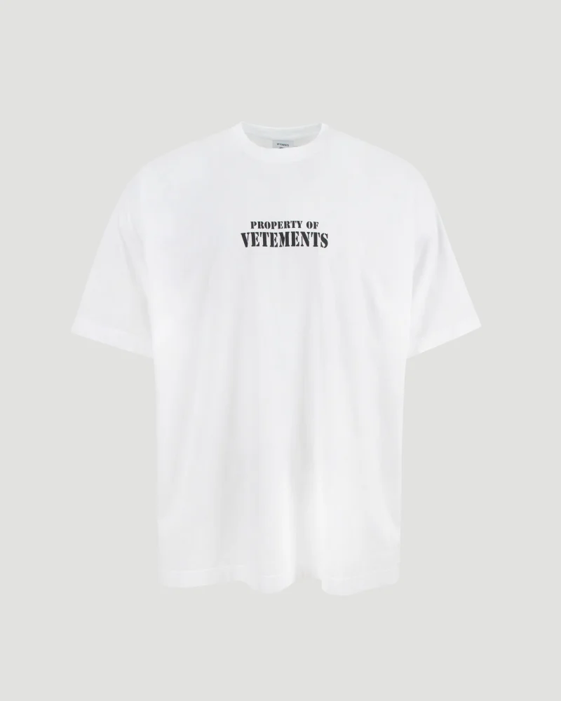 Cotton T-Shirt in White
