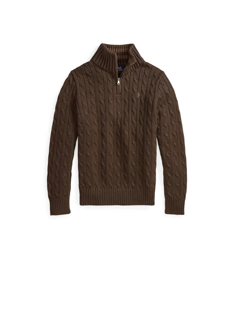 Пуловер с лого бродерия Ralph Lauren Kids 7-14