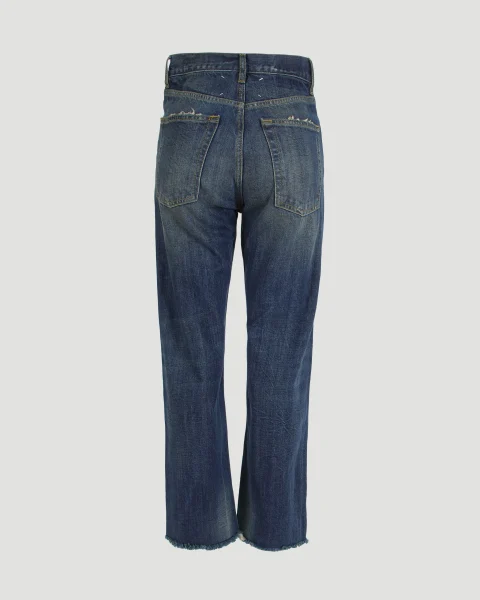 Straight-Leg Jeans in Blue — снимка 3