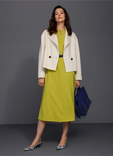 Късо палто от вълна Marc Cain Collections — снимка 8