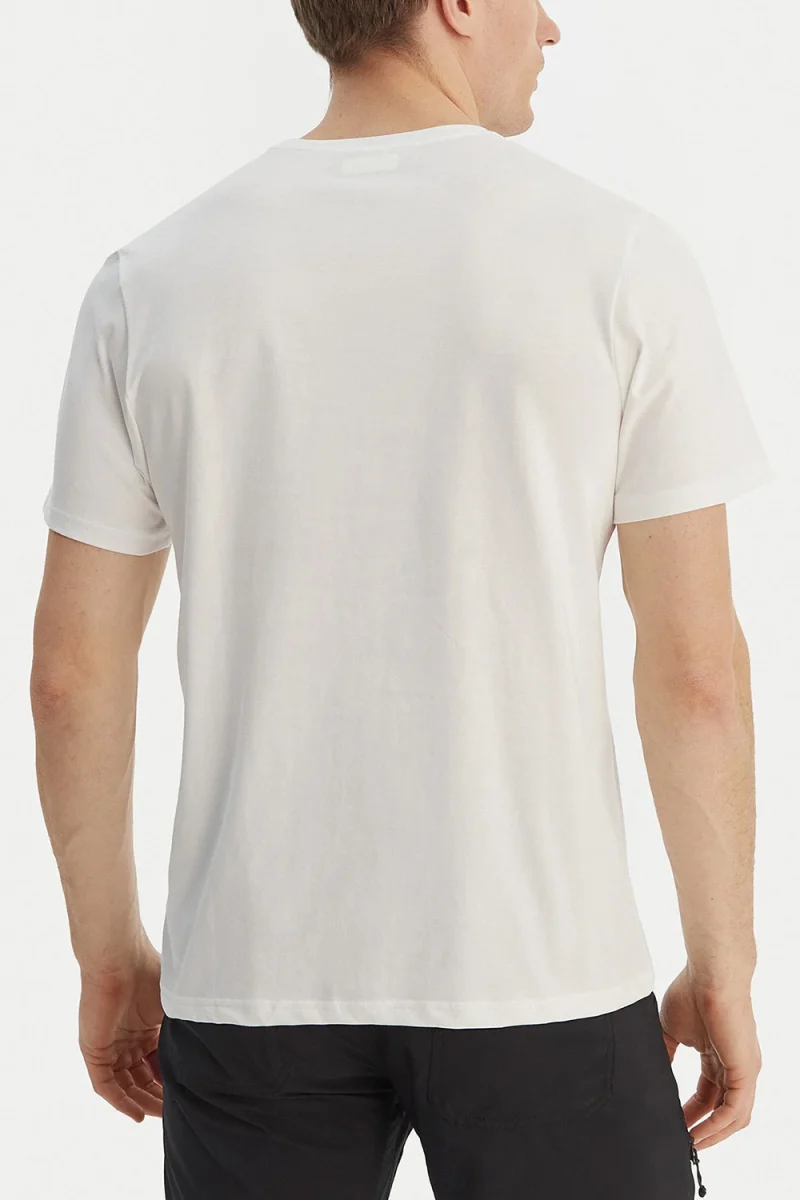 T-Shirt CSC Basic Logo 2155001 100 white, gem columbia — снимка 2