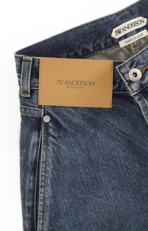 Twisted Workwear Denim Jeans in Mid Blue — снимка 3