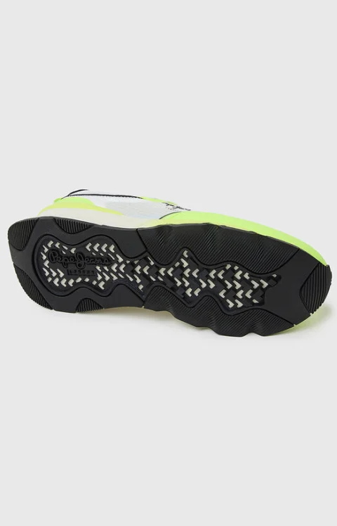Спортни обувки BRIT PRO NEON с мрежести акценти — снимка 5