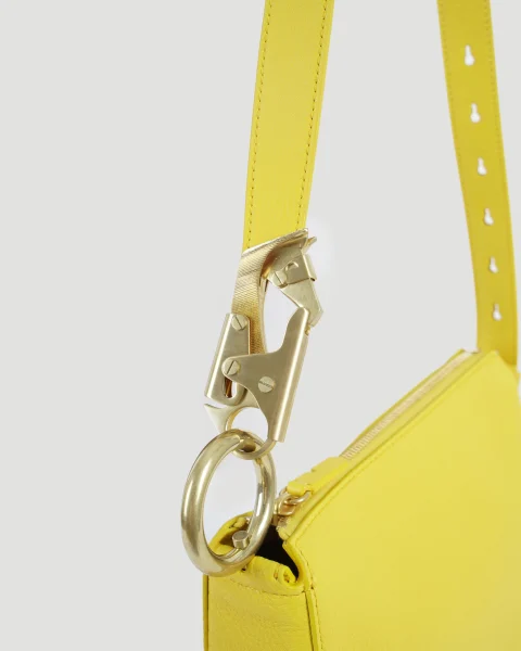 Small Knight Bag in Yellow — снимка 5