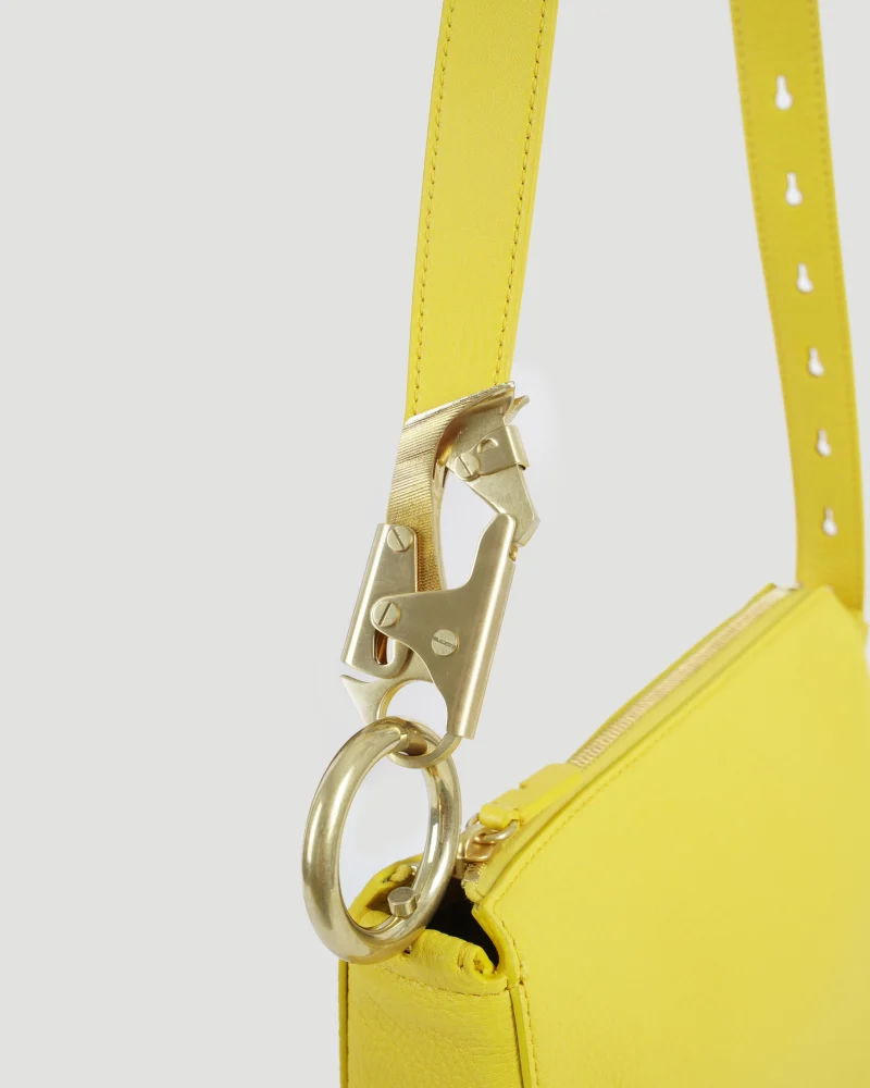 Small Knight Bag in Yellow — снимка 5