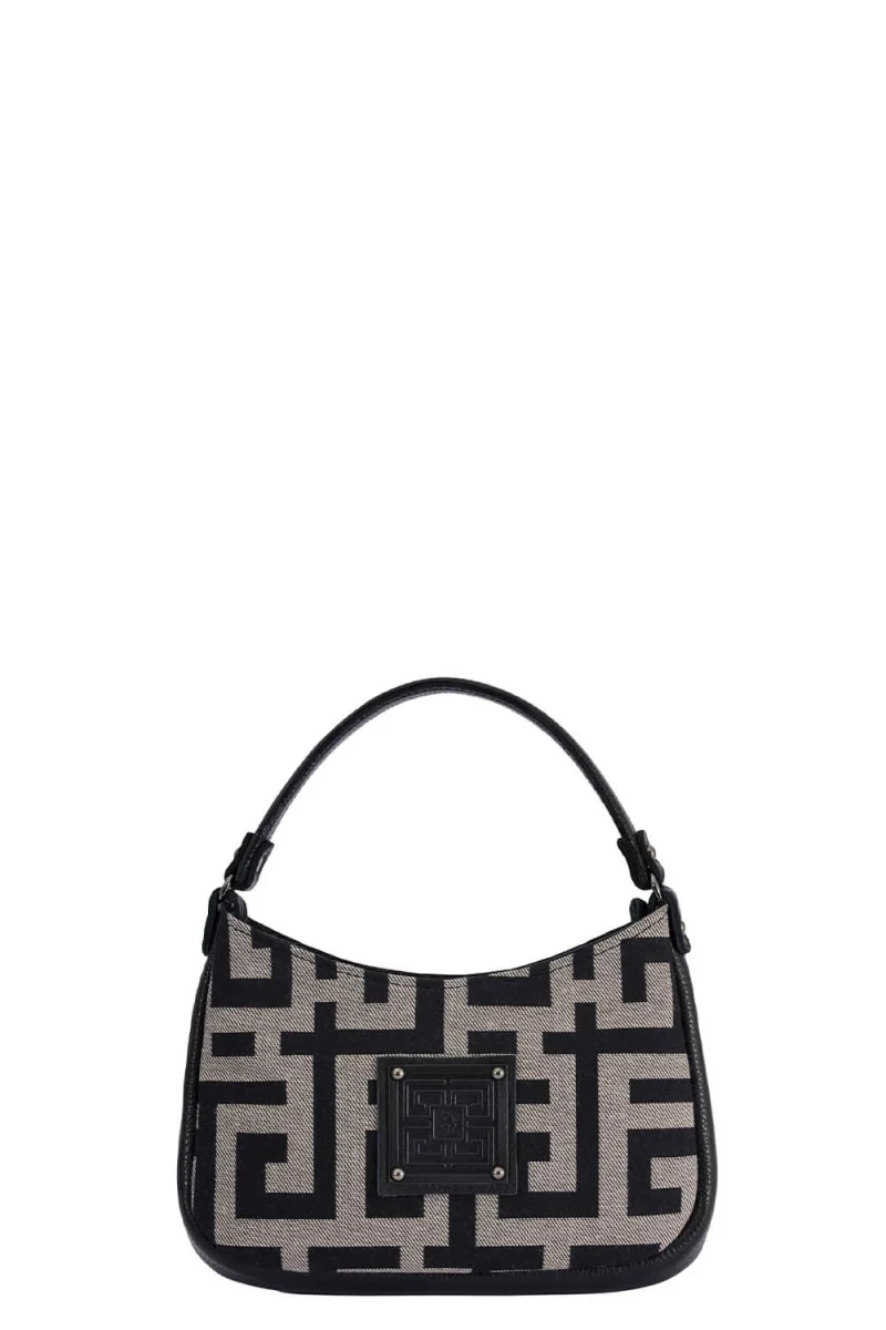 Чанта Olvos beige black