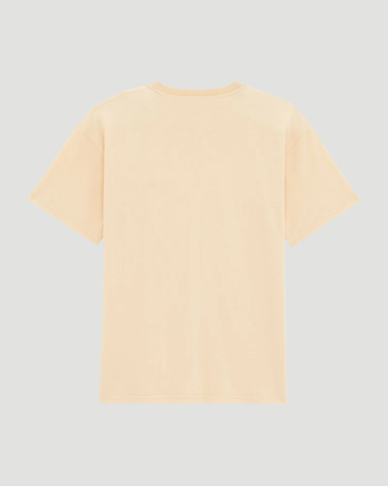 Cassandre T-Shirt in Yellow Piqué — снимка 2