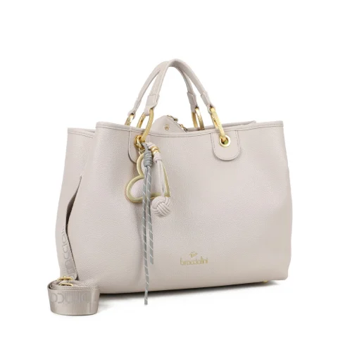 Дамска сива чанта Beth Jewels Braccialini — снимка 6
