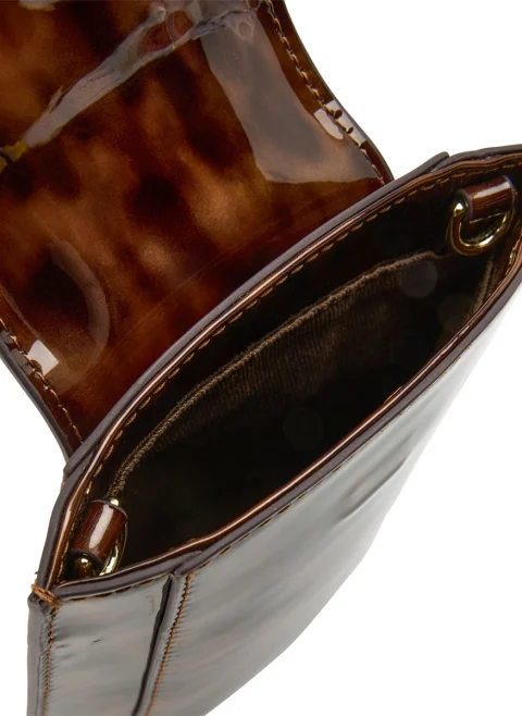 Мини чанта с принт 'Leopard' Crossbody Marc Cain Collections — снимка 4