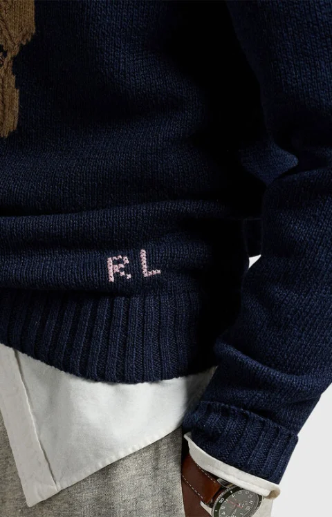 Пуловер Polo Bear с овално деколте — снимка 5