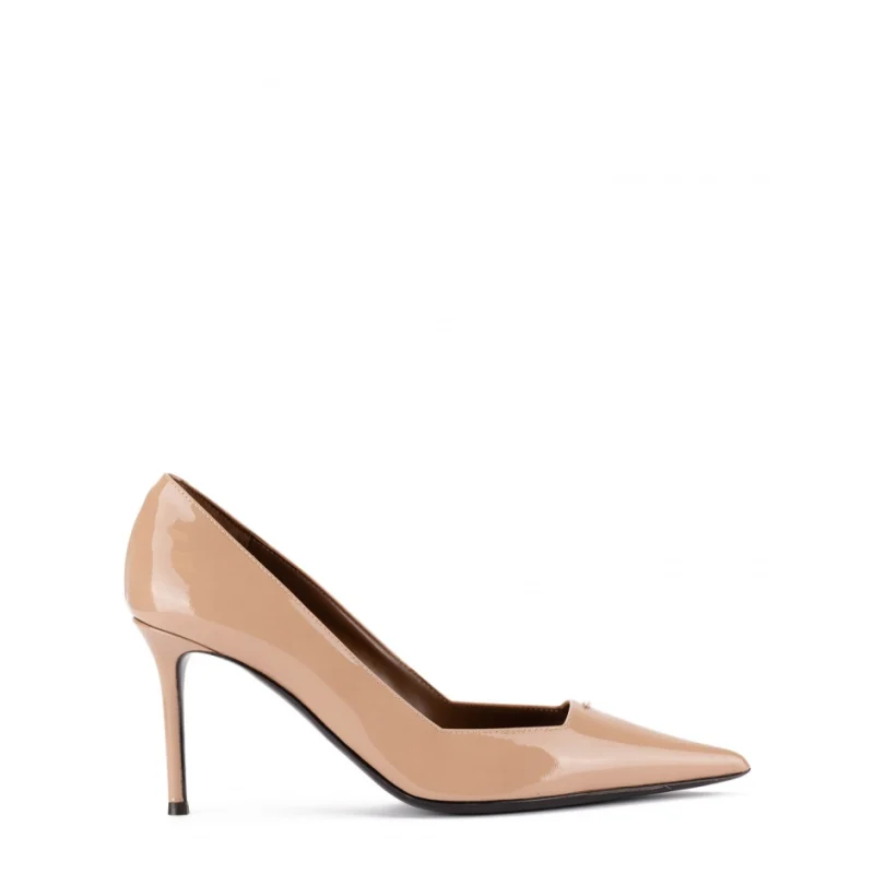 Дамски бежови обувки Raquel Giuseppe Zanotti