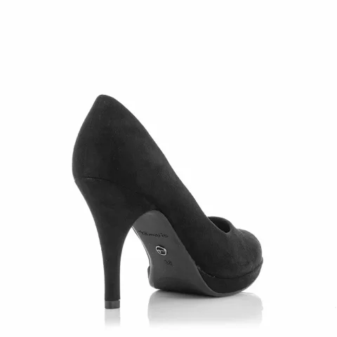 Токчета TAMARIS – 1-1-22447-21 BLACK SUEDE — снимка 2