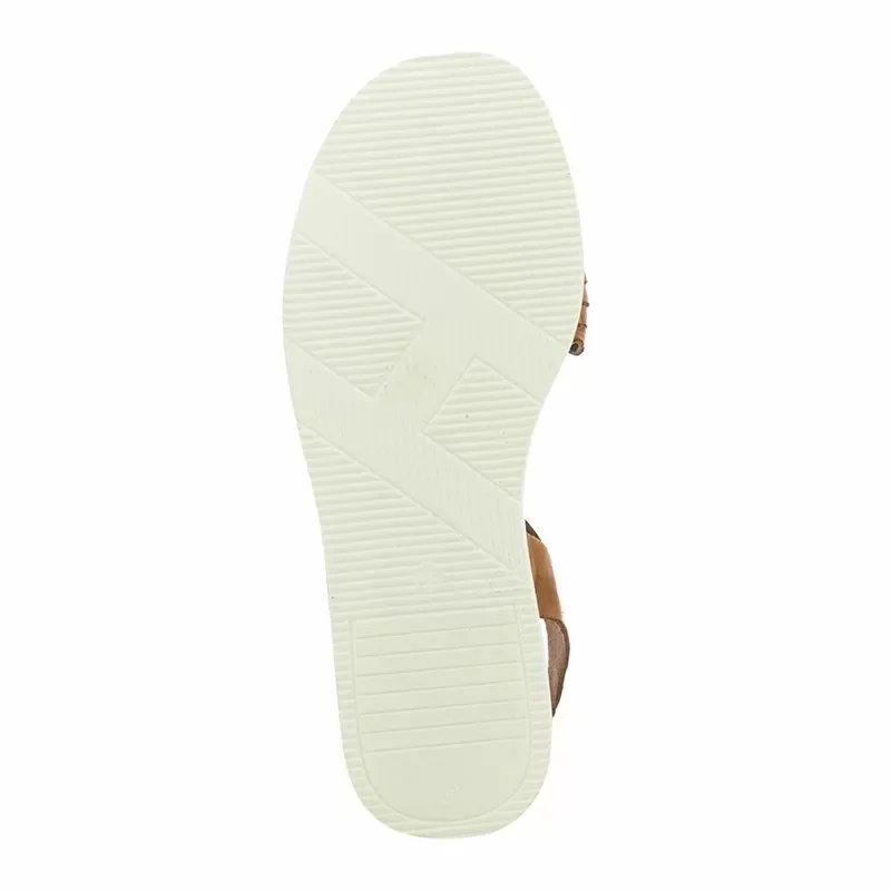 Дамски Сандали На Платформа VERONELLA – 030-159-2684 COCONUT-MTL GOLD — снимка 5