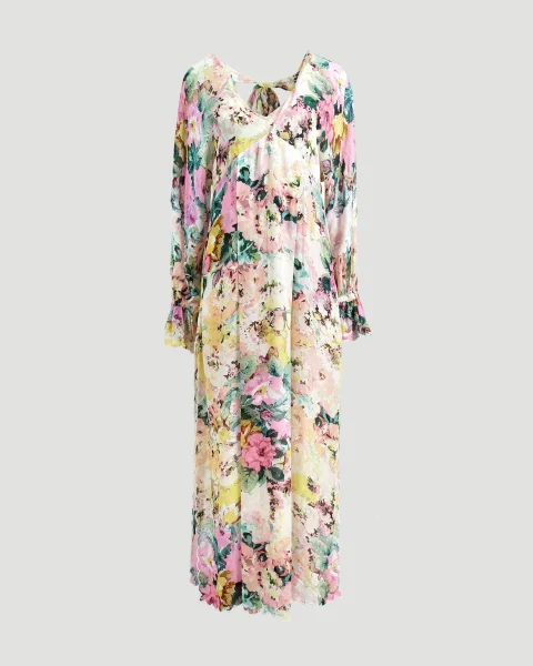 Teien Caftan in Pastel Print