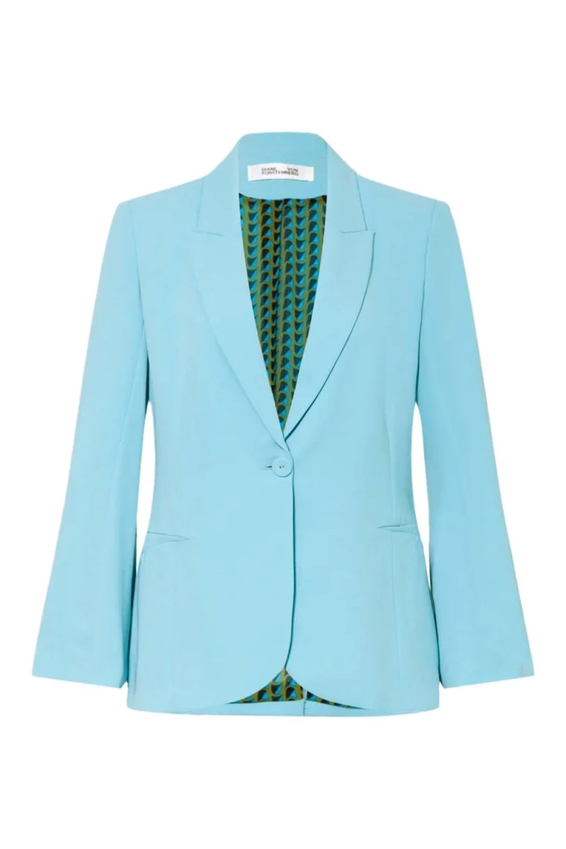 Сако Dvf Audrey Jacket DVFJS3Q003SKYBL RA199 sky blue