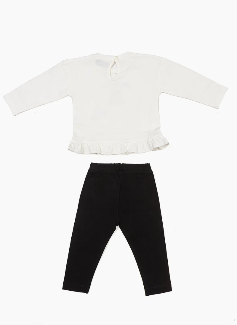 Комплект с принт Moschino Kids — снимка 2