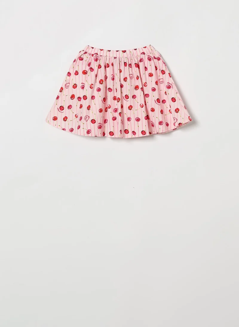 Пола с принт 'Cherry' Moschino Kids
