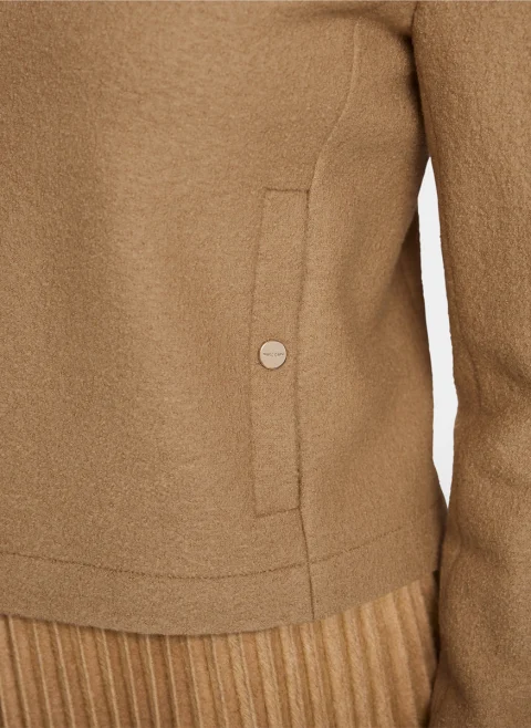 Яке от вълна със скъсена дължина Marc Cain Collections — снимка 5
