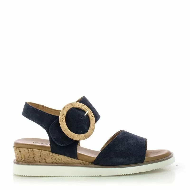 Дамски Сандали На Платформа VERONELLA – 030-159-3374 NAVY SUEDE
