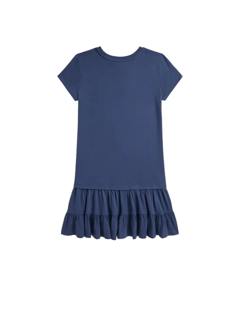 Рокля с принт 'Polo Bear' Ralph Lauren Kids 7-14 — снимка 2