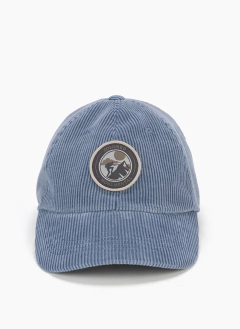 Шапка от рипсено кадифе Brunello Cucinelli Kids L — снимка 4