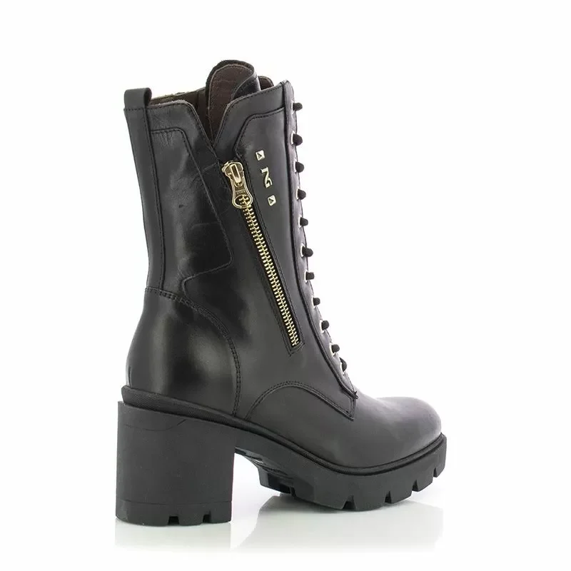 Дамски Боти На Ток NERO GIARDINI – I514881D NERO — снимка 2