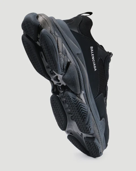 Men's Triple S Clearsole in Black — снимка 2