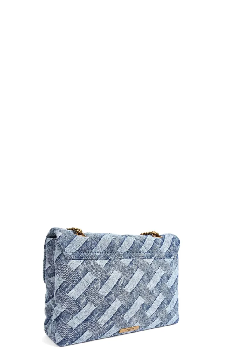 Чанта Large Kensington Soft 9796588669 88-denim — снимка 2