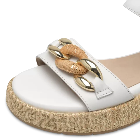Дамски Равни Сандали Tamaris COMFORT – Tamaris COMFORT WHITE — снимка 4