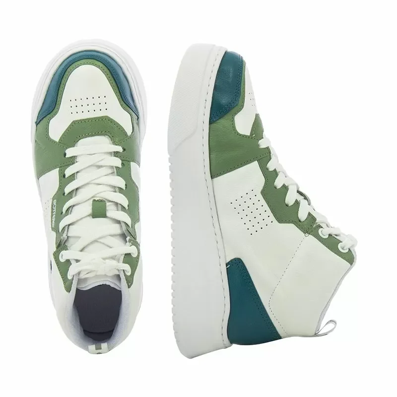Дамски Сникърс BOTTERO – 346005 BRANCO/VERDE — снимка 5