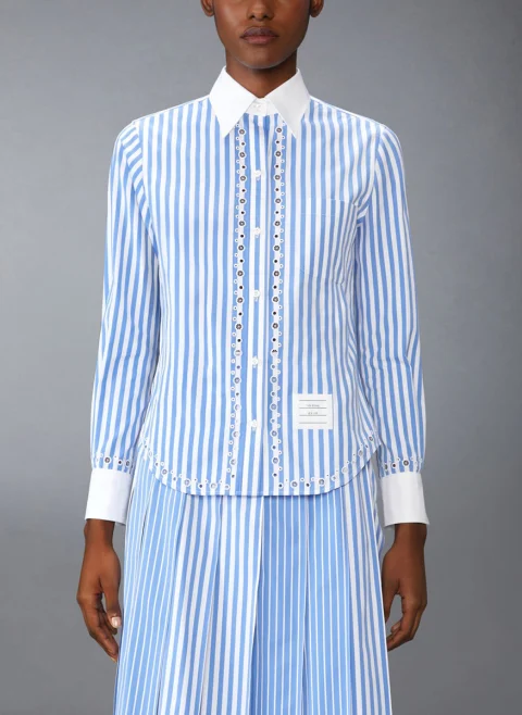 Раирана риза 'Awning' Thom Browne — снимка 2