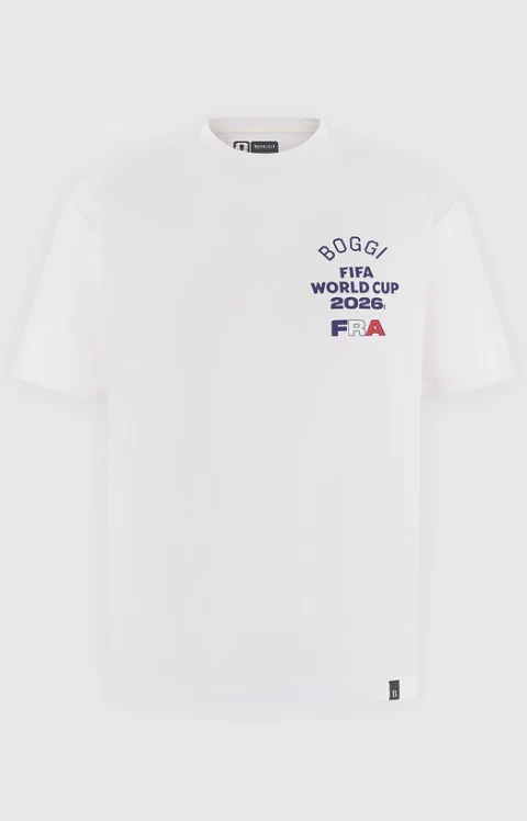 Бяла тениска FIFA World Cup 2026 Франция — снимка 4