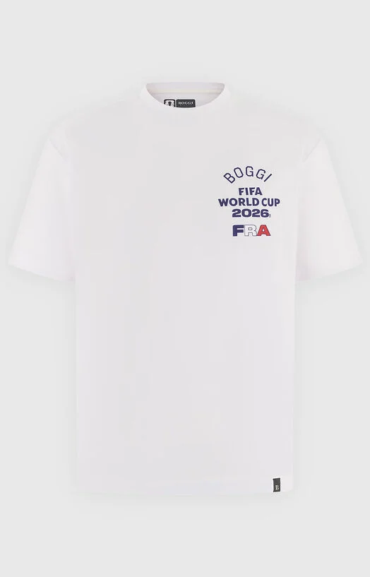 Бяла тениска FIFA World Cup 2026 Франция — снимка 4