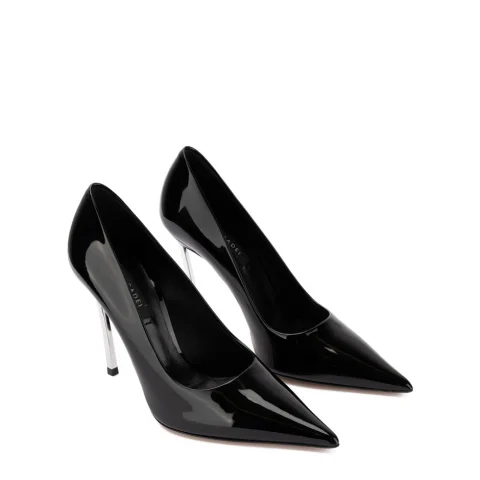 Дамски черни обувки Superblade Casadei — снимка 6
