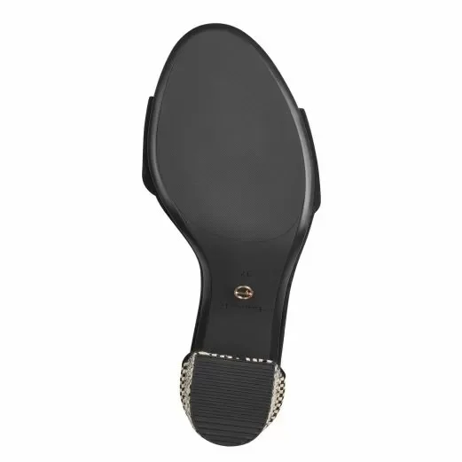 Дамски Сандали На Ток TAMARIS – 1-28356-42-098 BLACK COMB — снимка 6