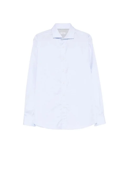 Класическа риза Brunello Cucinelli — снимка 5