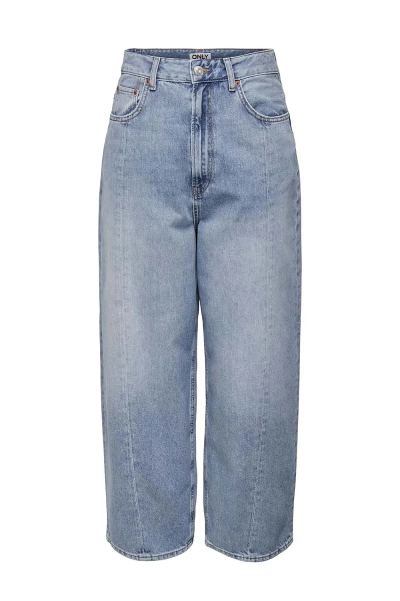 Jeans Onlzane Ex Hw Loose Wide Crop Jns Cro 15284612 BS000053 light blue denim