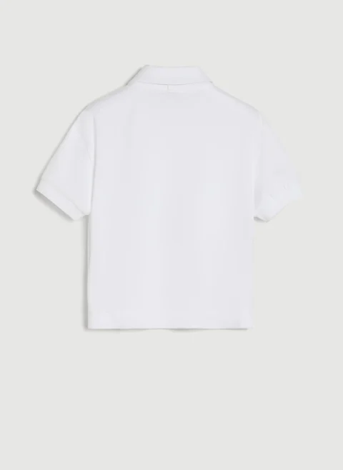 Полошърт с панделка Brunello Cucinelli Kids 8-10 — снимка 2