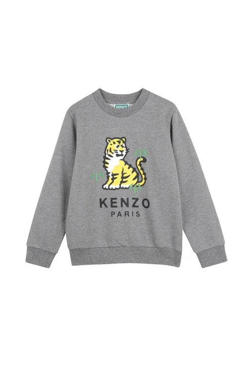Детски Суичър K62031 a29 grey marl