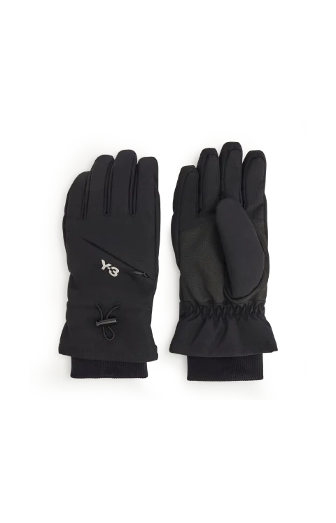 Padded Gloves in Black
