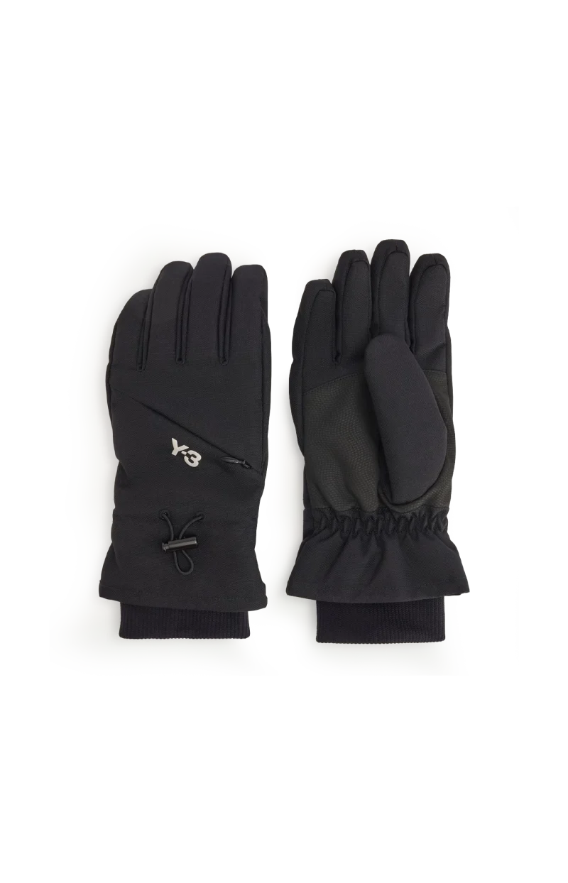Padded Gloves in Black