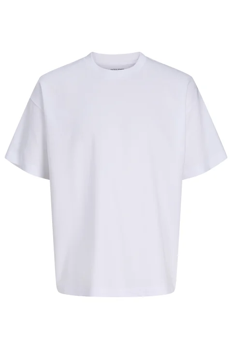 T-Shirt Jjebarron 12298906 C-N100 white