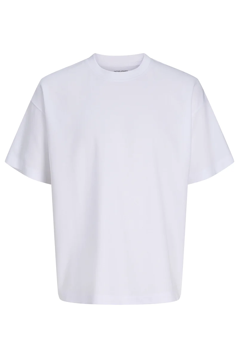 T-Shirt Jjebarron 12298906 C-N100 white