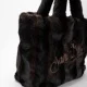 Дамска чанта Vanity Soft Fur SAINT BARTH — снимка 3