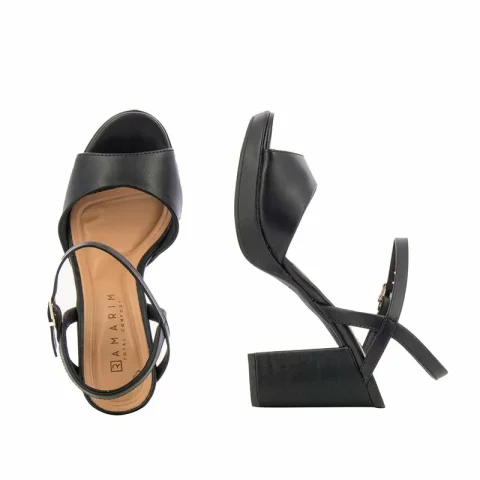 Дамски Сандали На Ток RAMARIM – 2333221 BLACK — снимка 5
