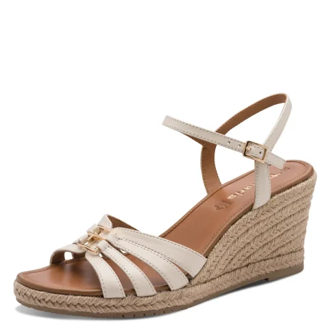 Дамски Сандали На Платформа TAMARIS – 1-28312-46-109 OFFWHITE — снимка 3