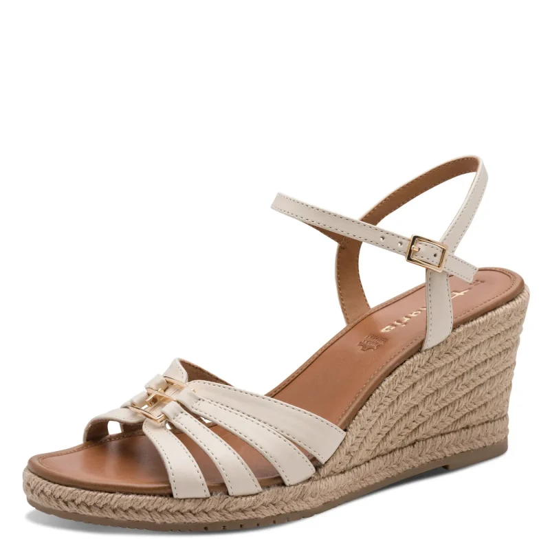 Дамски Сандали На Платформа TAMARIS – 1-28312-46-109 OFFWHITE — снимка 3