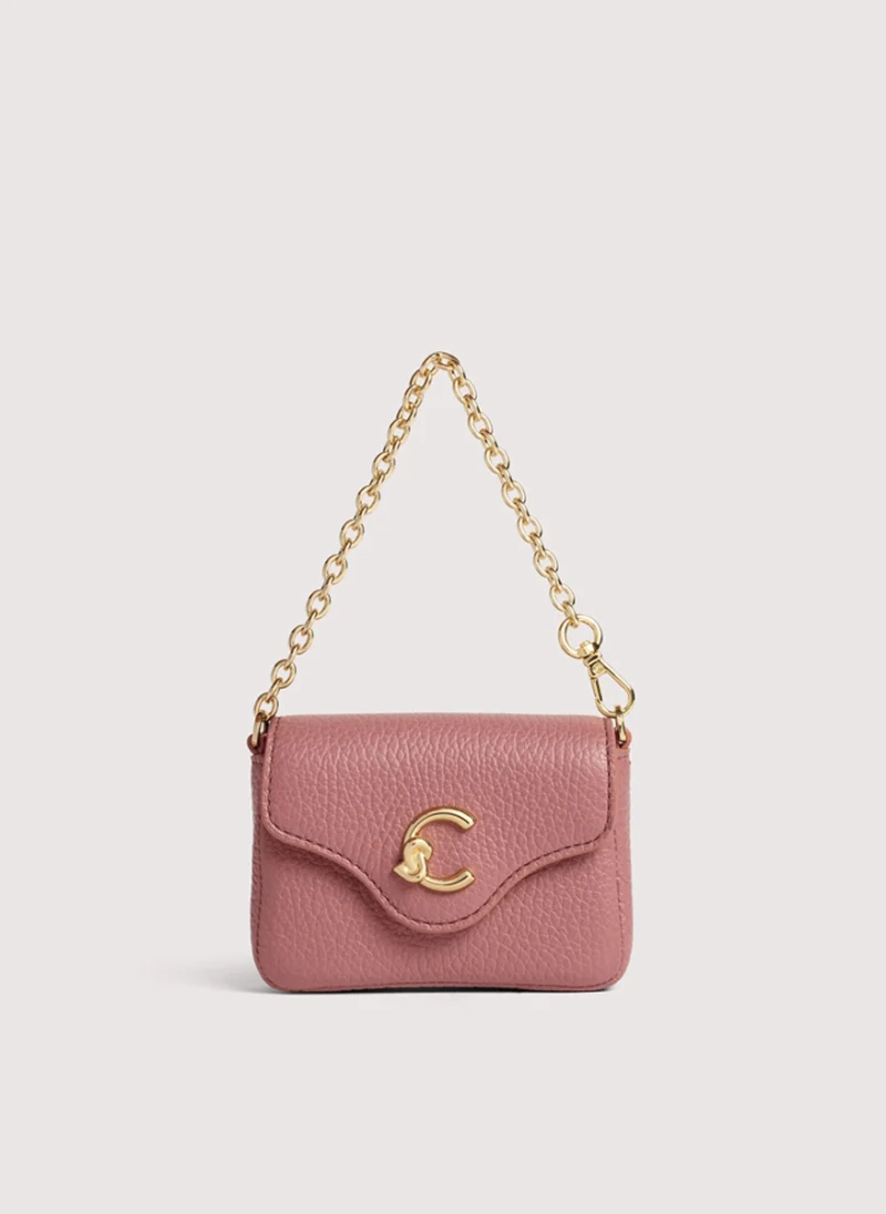Мини чанта Coccinelle Micro C-Me Winter Rose