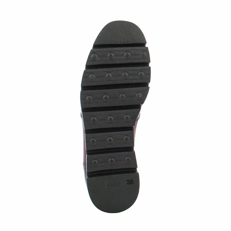 Дамски Ежедневни VERONELLA – 045-5746 BORDO — снимка 5