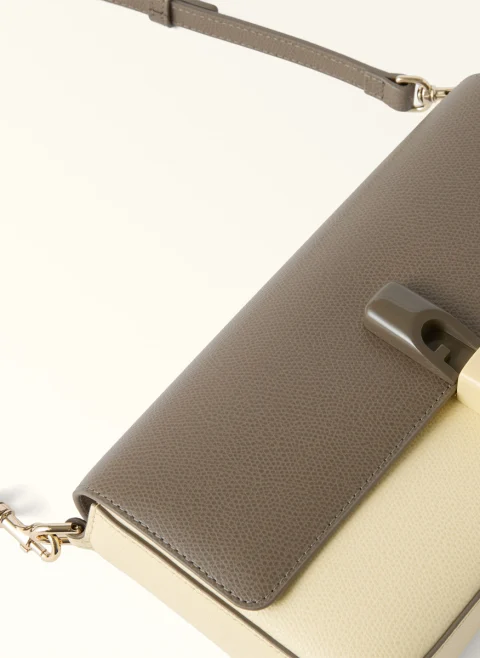 Мини чанта Furla Iride Muddy Gray Cremino — снимка 4